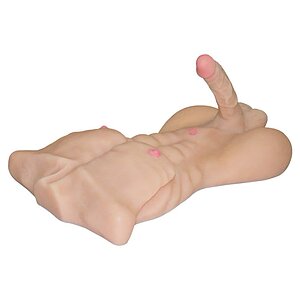 Strong Man Torso Masturbator – Penis 17 cm, Greutate 6,25 Kg Thumb 7