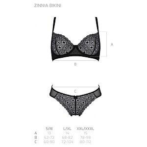 Set Passion Eco Zzinnia Negru S-M Thumb 4