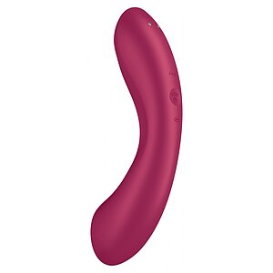 Vibrator Satisfyer Curvy Trinity 1 Roșu Thumb 2