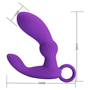 Pretty Love Cayla Purple - Masator Prostată, 12 Funcții Mov Thumb 3