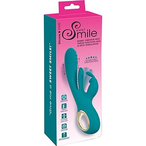 Sweet Smile Iepuraș 3 Motoare, 10 Moduri, Reîncărcabil Albastru Thumb 7