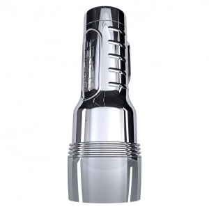 Fleshlight Quiver — Masturbator Vibrant, Reîncărcabil Argintiu Thumb 8