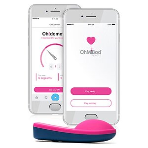 Chiloti Vibratori OhMiBod blueMotion App Albastru Thumb 2