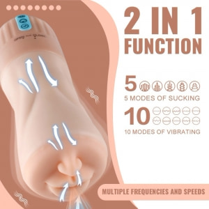 Sucktroker II Mistress — 10 Vibrații, 5 Aspirații Thumb 13