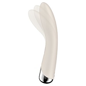 Vibrator Punctul G Satisfyer Spinning Vibe 1 Alb Thumb 3