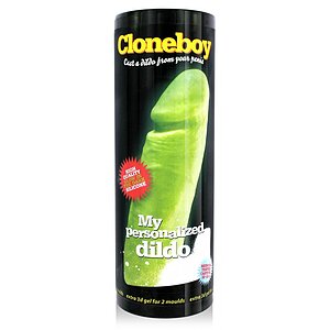 Clona Pentru Penis Cu Dildo Glow In The Dark Verde Thumb 1