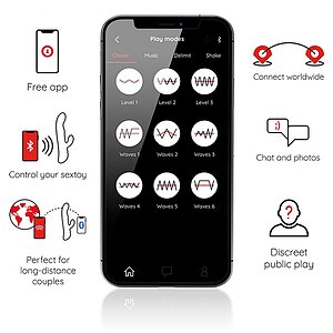 Oninder Oslo Rabbit Rotation App, 2 Motoare, IPX7 Negru Thumb 3
