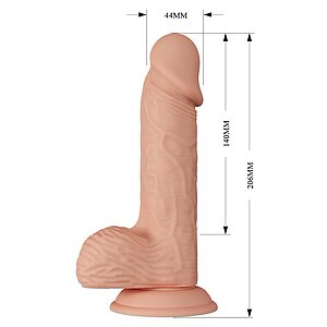 Pretty Love Catoblepas — Vibrator Realist 20.6 cm cu Ventuză Thumb 2