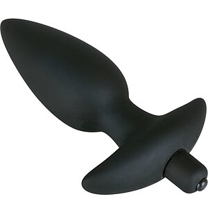 Anal Plug Cu Vibrații Black Velvet Large Negru Thumb 1