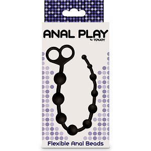 Flexible Anal Beads Negru Thumb 5