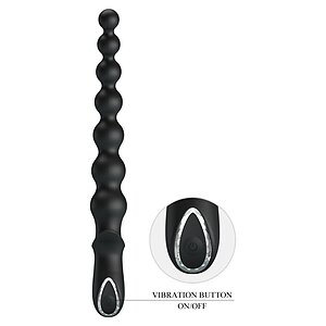 Pretty Love Plug Anal Vibrator 10 Funcții Reîncărcabil Negru Thumb 5