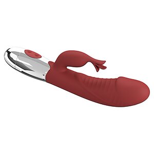 Pretty Love Rasmussen — Dual Punct G + Clitoris, 30 Moduri Roșu Thumb 3