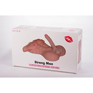 Strong Man Torso Masturbator – Penis 17 cm, Greutate 6,25 Kg Thumb 3