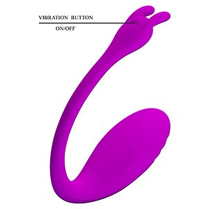 Pretty Love Catalina – Love Egg Reîncărcabil, 12 Funcții Mov Thumb 1