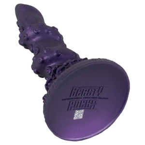 Octopus Prime — Dildo Din silicon Lichid, Ventuză 20.2 cm Mov Thumb 5