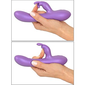 Sweet Smile Flexible Rabbit 18.3 cm — 24 Moduri, Reîncărcabil Thumb 7