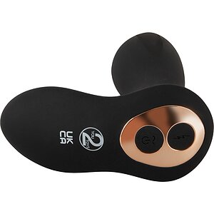 XOUXOU RC E-Stim Punct G Și P - 10+10 Moduri, Reîncărcabil Negru Thumb 4