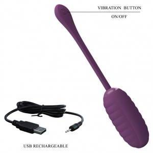 Pretty Love Casper Purple — Ou Vibrator 12 Moduri, USB Mov Thumb 11