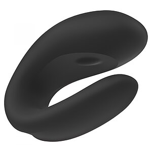 Vibrator Cuplu Satisfyer DoubleJoy Negru Thumb 2