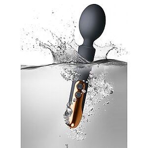 Vibrator Masaj Reîncărcabil Oriel Negru Thumb 1