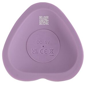 Heart Guy Purple: Vibrator 10 Moduri, Ventuză Inimă Mov Thumb 4