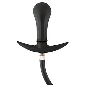 Dop Anal Gonflabil You2Toys — Umflare Controlată Negru Thumb 2