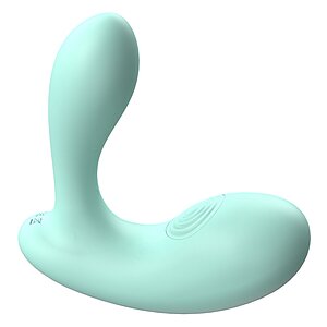 DuoVibe II – Vibrator punct G cu Tapping, 9 Moduri, Reîncărcabil Mint Thumb 1
