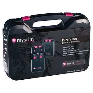 Mystim Pure Vibes - Unitate Analog Pentru Electro-Stimulare Negru Thumb 2