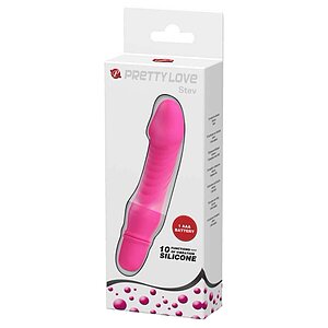 Pretty Love Stev Pink — Mini Vibrator 10 Funcții Roz Thumb 4
