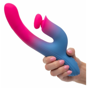 CalExotics Elation Rabbit Dual 3 Motoare +1000 Combinații Roz Thumb 7