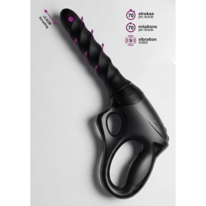 Cadence Fatale PRO+ — Vibrator Rotativ, 9 Moduri, 2,5 cm Thumb 4