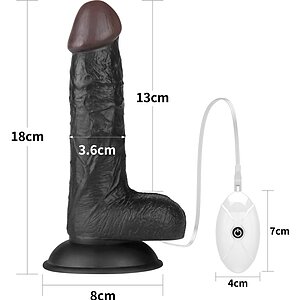 Strap-On Ajustabil Cu 10 Funcții De Vibrație Maro Thumb 2