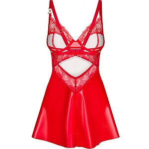 Chemise Obsessive Aliosa Roșu L-XL Thumb 5