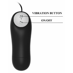 Anal Plug Pretty Love Stimulation Negru Thumb 7