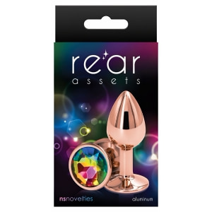 Anal Plug Rear Assets Rose Gold S Multicolor Thumb 1