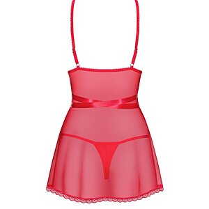 Babydoll Obsessive Lovlea Roșu S-M Thumb 3