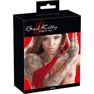 Bici Red Flogger Bad Kitty Roșu Thumb 3