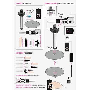 Mașină Sexuală Cu Împingeri Rapide Argintiu Thumb 6