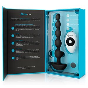 Bile Anale Telecomandate b-Vibe Cinco Negru Thumb 4