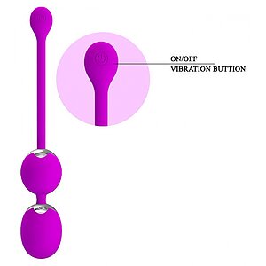 Bile Cu Vibrații Pretty Love Willie Mov Thumb 4