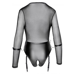 Body Cottelli Collection Bondage Negru M Thumb 4