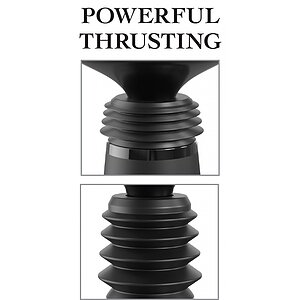 Body Dock Thruster Fetish Fantasy 7 viteze reîncărcabil Negru Thumb 3