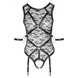 Body Cottelli Collection Clementine Negru S Thumb 4