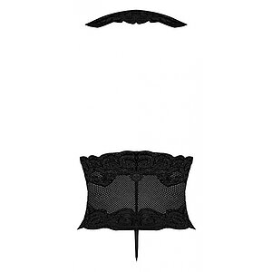 Body Magic Silk Heavenly Negru L-XL Thumb 3