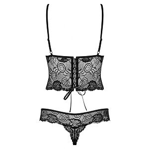 Body Obsessive Alluria Negru L-XL Thumb 3