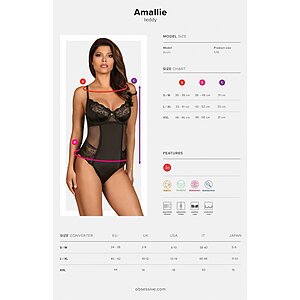 Body Obsessive Amallie Negru S-M Thumb 4