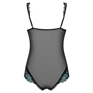 Body Obsessive Dantela Negru L-XL Thumb 3