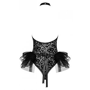 Body Obsessive Frilles Negru S-M Thumb 3