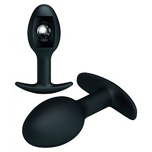 Jucărie Erotică Cu Bile Anale Silicon Negru Thumb 7