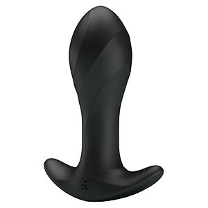 Anal Plug Pretty Love Massager Negru Thumb 2